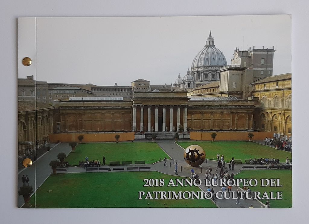 Numisbrief - European year of cultural heritage - 2018 - Philately and ...